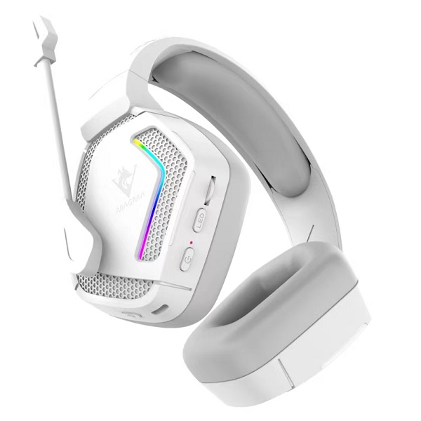 CASQUE GAMING MAGMA V01 RGB WHITE WIRELESS